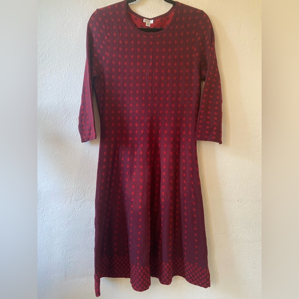 Spense Women’s long sleeve Polka Dot Dress Medium/Used